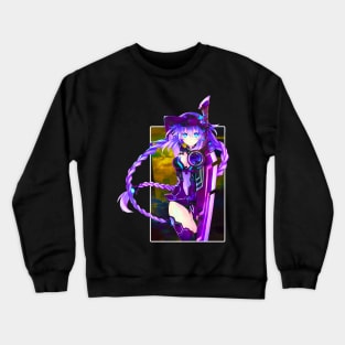 Purple Heart (Hyperdimension Neptunia) Crewneck Sweatshirt